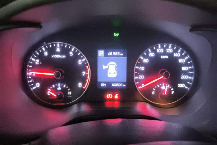 Used Kia KX Cross 2018 1.6L Automatic Dynamic Sunroof Version Instrument Cluster