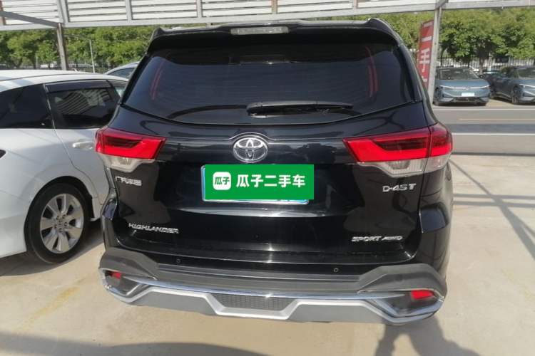 Used Toyota Highlander 2018 2.0T Four-Wheel Drive Luxury Version 7 Seats China VI Standard Rear