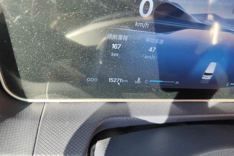 Used BAW Ruisheng Ace M7 2025 2.0L Automatic Long Wheelbase Flagship Version 7 Seats Odometer Close Up