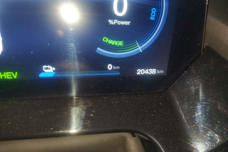 Used CHANGAN OSHAN Z6 New Energy 2022 Blue Whale iDD 150KM Flagship PLUS Odometer Close Up