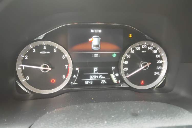 Used Honda UR-V 2020 370TURBO Two-Wheel Drive Luxury Edition Instrument Cluster