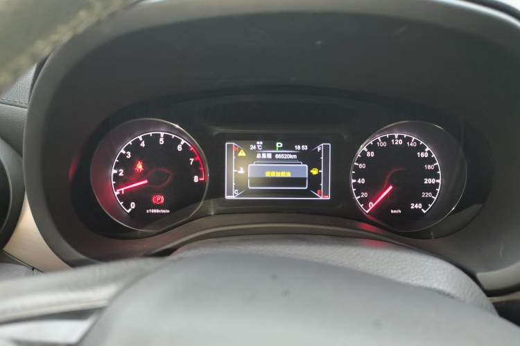 Used BYD Song 2016 Gaishi Edition 1.5TID Automatic Luxury Model Instrument Cluster