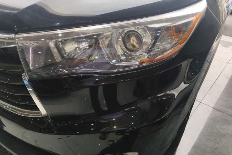 Used Toyota Highlander 2017 2.0T Four-Wheel Drive Luxury Edition 7 Seats Left Front Headlight