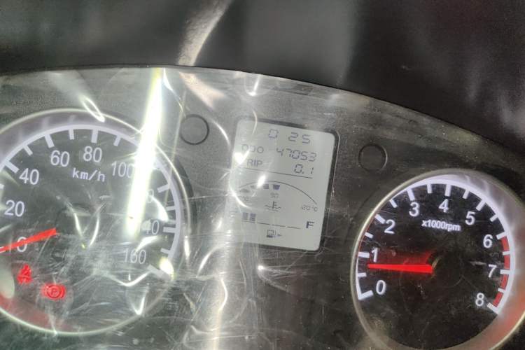 Used Jinbei Hiace X30 2020 1.5L Van Super-Enjoyment Model China VI Standard SWC15M Odometer Close Up