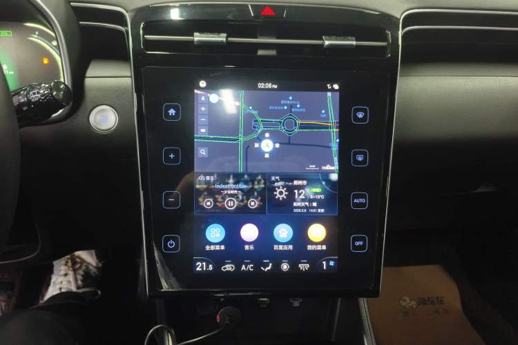 Used Hyundai Tucson 2023 Tucson L 1.5T Automatic Two-Wheel Drive DLX Luxury Edition Audio And AC Panel