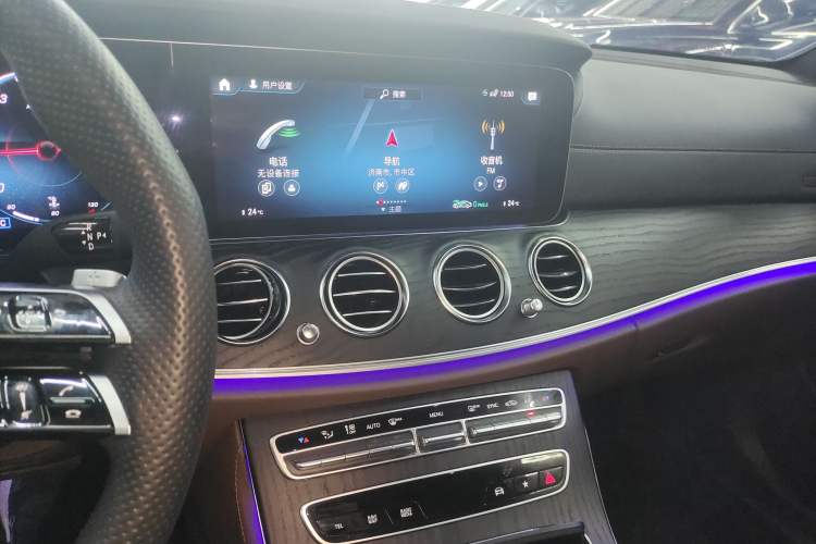 Used Mercedes-Benz E-Class 2023 Restyled E 300 L Sport Luxury Edition Audio And AC Panel