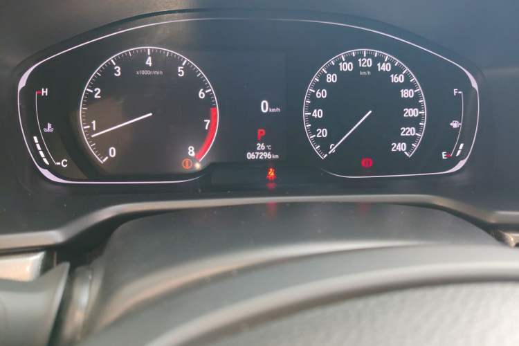 Used Honda Accord 2022 260TURBO Luxury Edition Odometer Close Up