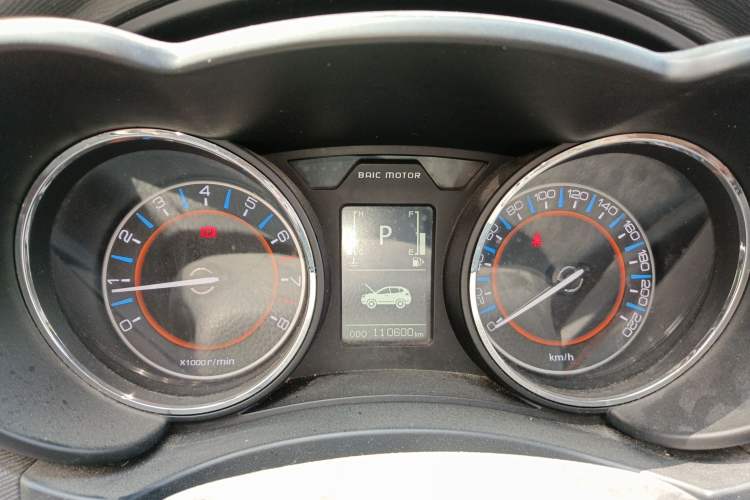 Used BAIC Senova X55 2016 1.5T CVT Comfort Version Instrument Cluster