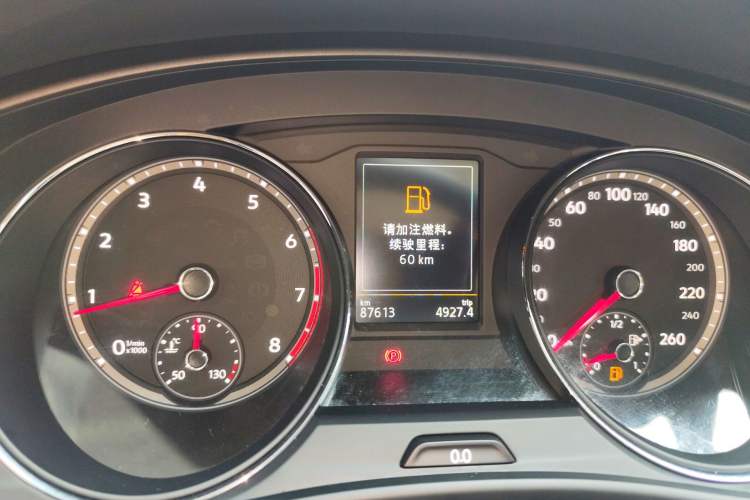 Used Volkswagen Teramont 2019 380TSI Four-Wheel Drive Luxury Version China VI Standard Instrument Cluster