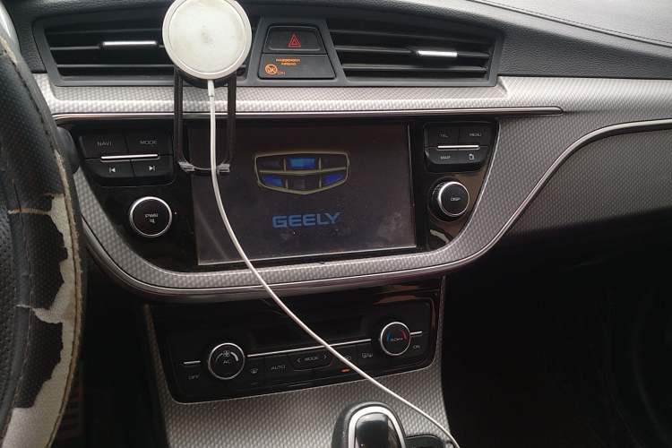 Used Geely Auto Emgrand GS 2016 Sport Edition 1.8L Automatic LingShang Model Audio And AC Panel