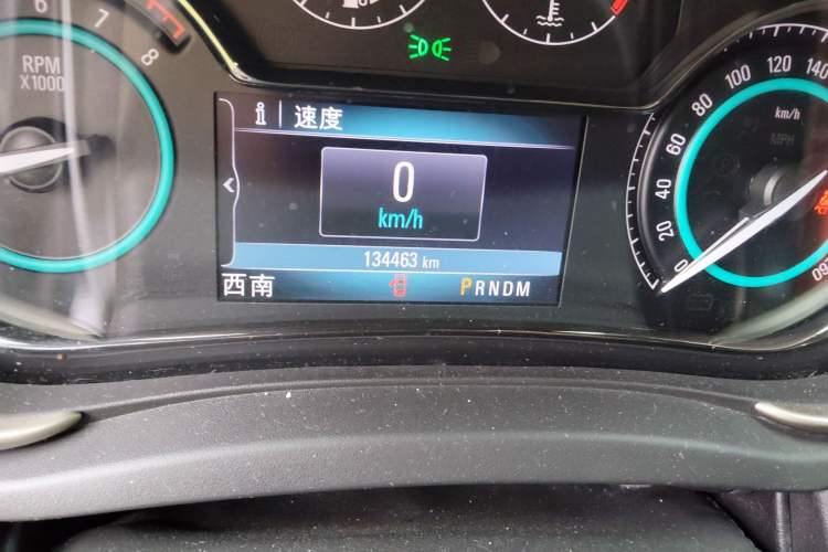 Used Buick LaCrosse 2013 2.4L SIDI Elite Comfort Version Odometer Close Up