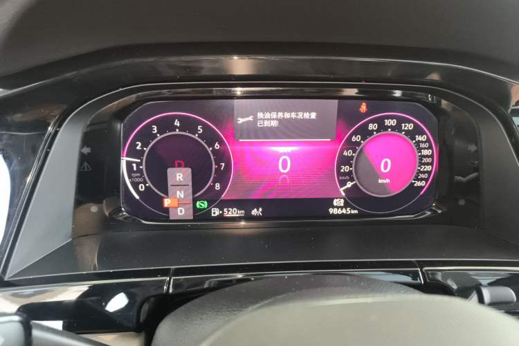 Used Volkswagen Teramont 2021 380TSI Four-Wheel Drive Prestige Luxury Edition Instrument Cluster