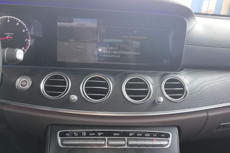 Used Mercedes-Benz E-Class 2019 E 200 L Sport Edition Audio And AC Panel