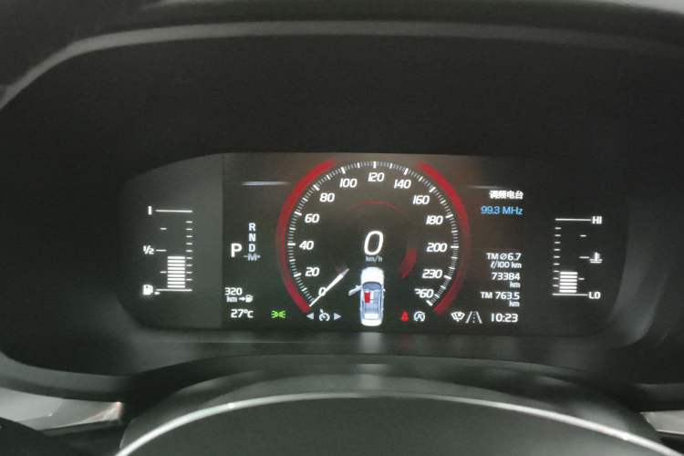 Used Volvo S60 2022 B4 Zhiyi Luxury Edition Instrument Cluster