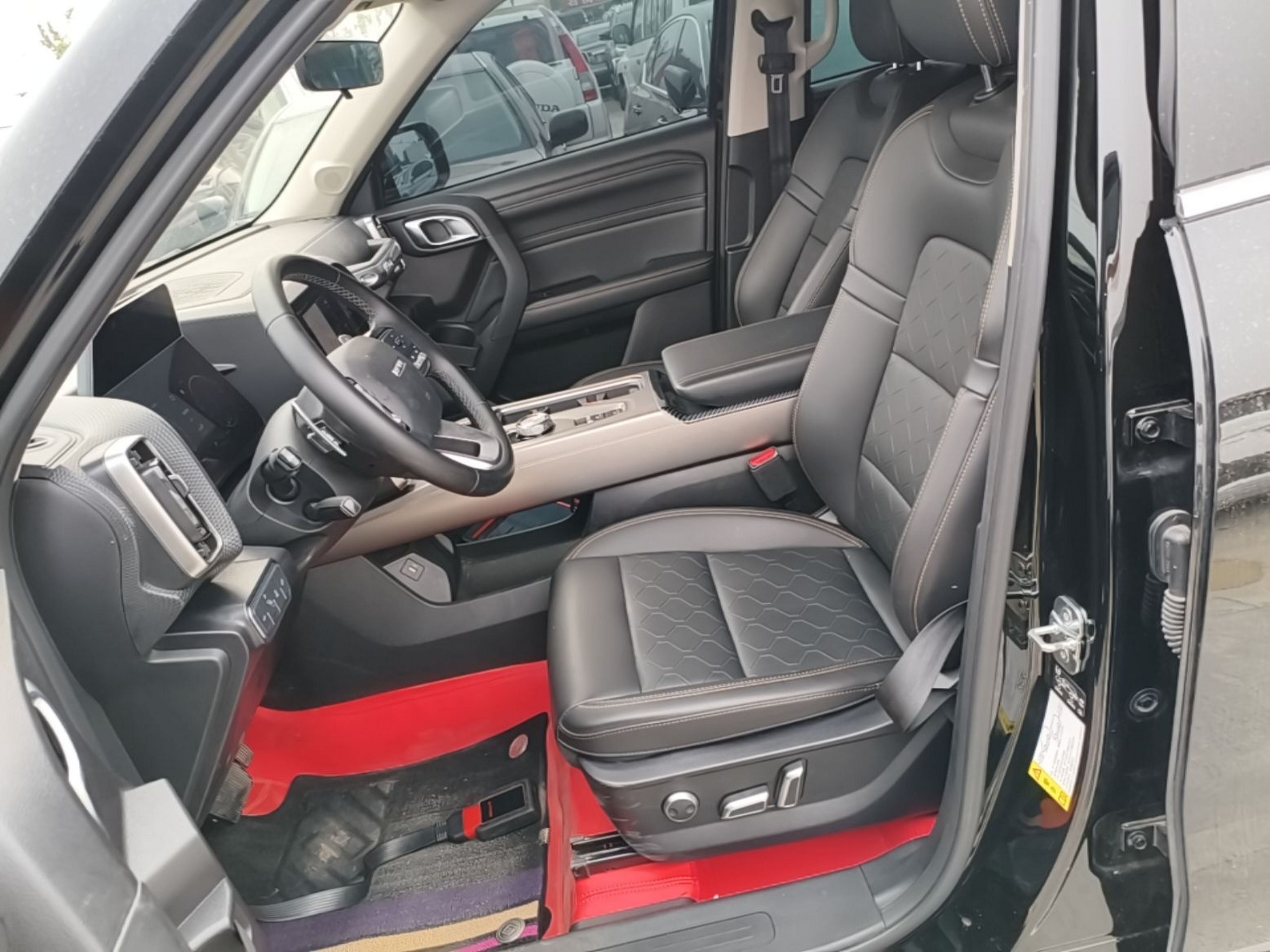 Avant de la voiture