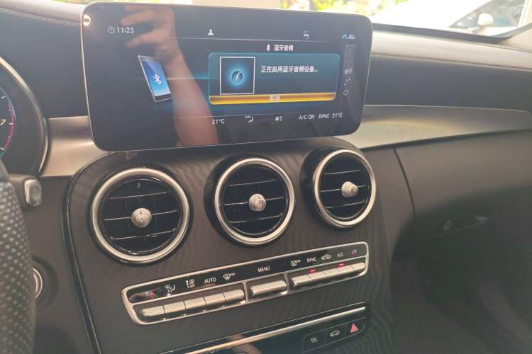 Used Mercedes-Benz C-Class 2021 C 200 L Fashion Edition Sport Version Audio And AC Panel