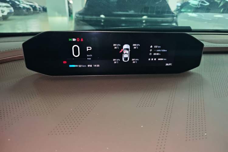 Used Hyptec HT 2024 825 Ultra-High Voltage LiDAR Edition Instrument Cluster