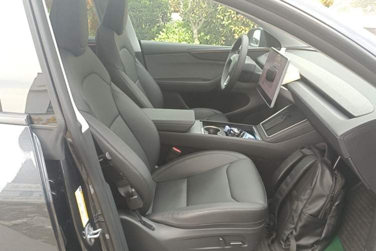 Used Tesla Model Y 2025 Rear-Wheel-Drive Version Right Front Seat