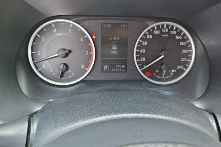 Used Nissan Sylphy 2022 1.6L XL CVT Enjoyment Edition Odometer Close Up