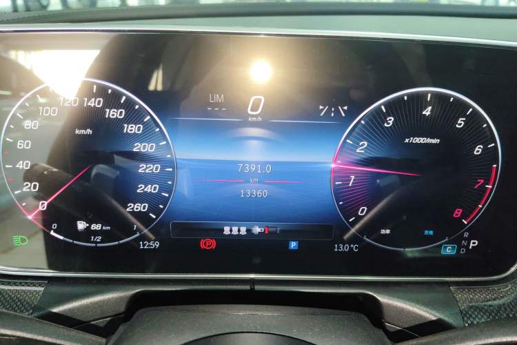 Used Mercedes-Benz C-Class 2024 Second Facelift C 260 L Starry Night Sport Edition Instrument Cluster