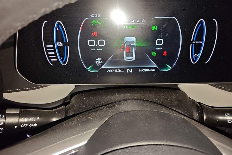 Used ORA Black Cat 2022 405 km Long-Range Version Ternary Lithium Instrument Cluster