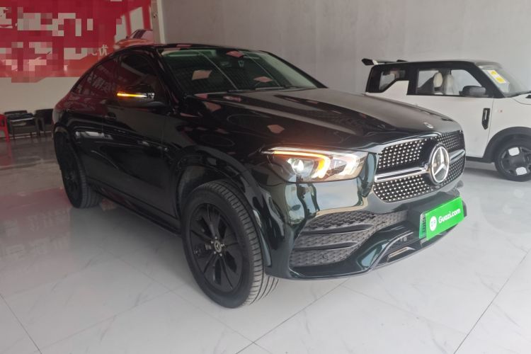 Used Mercedes-Benz GLE New Energy 2021 GLE 350 e 4MATIC Coupe SUV Front Right 45 Deg