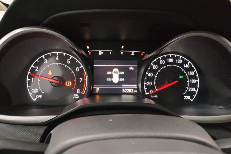 Used Chevrolet Monza 2019 Redline 320T Dual-Clutch Joyful Edition China VI Standard Instrument Cluster