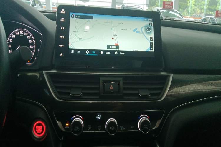 Used Honda Accord 2022 260TURBO Phantom Night · Prestige Edition Audio And AC Panel