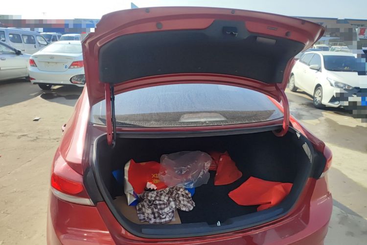 Used Hyundai Elantra (6th Generation / Lingdong) 2016 1.6L Automatic ZhiXuan – Elite Version Trunk