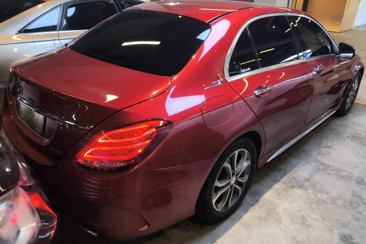 Used Mercedes-Benz C-Class 2016 C 180 L Sport Edition Rear Right 45 Deg