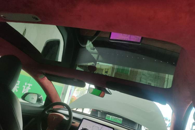 Used Tesla Model 3 2020 Revised Version Standard Range Rear-Wheel Drive – Upgraded Edition Headliner