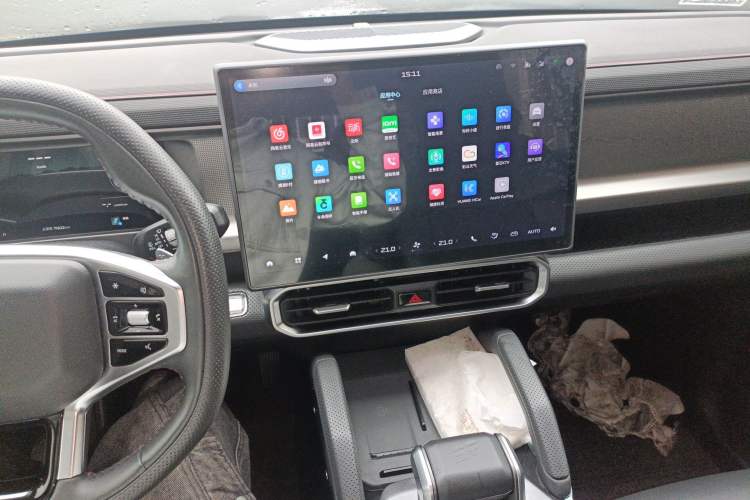 Used JETOUR Traveler 2023 1.5T Two-Wheel Drive Discovery PRO Audio And AC Panel