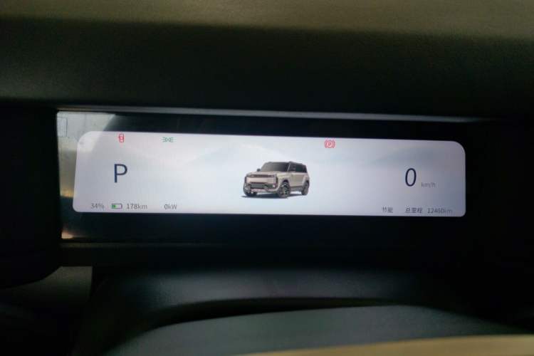 Used iCAR 03T 2024 520km Two-Wheel Drive Long-Range Version Instrument Cluster