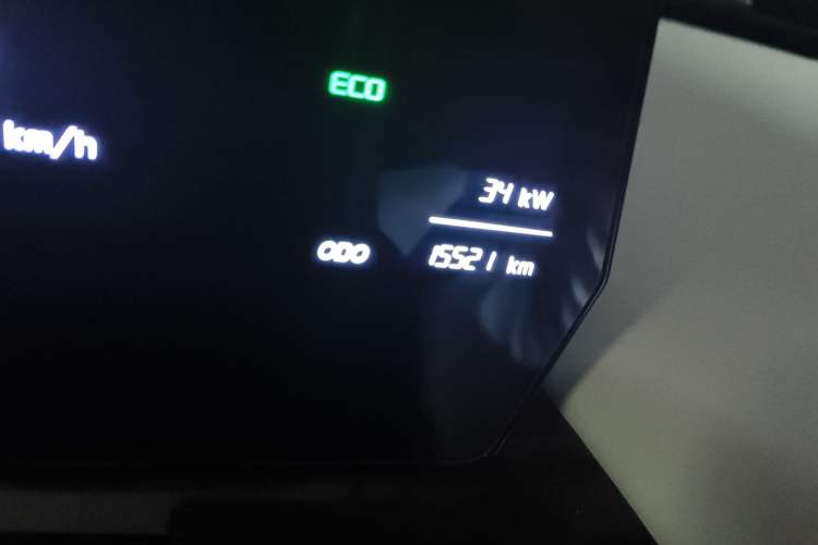 Used Chery Little Ant 2024 Facelifted 321km Beloved Edition Odometer Close Up