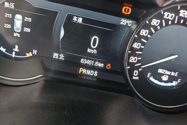 Used Lincoln MKZ 2019 2.0T Zunyue Edition China VI Standard Odometer Close Up