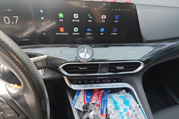 Used CHANGAN UNI-T 2022 1.5T Flagship Edition Audio And AC Panel