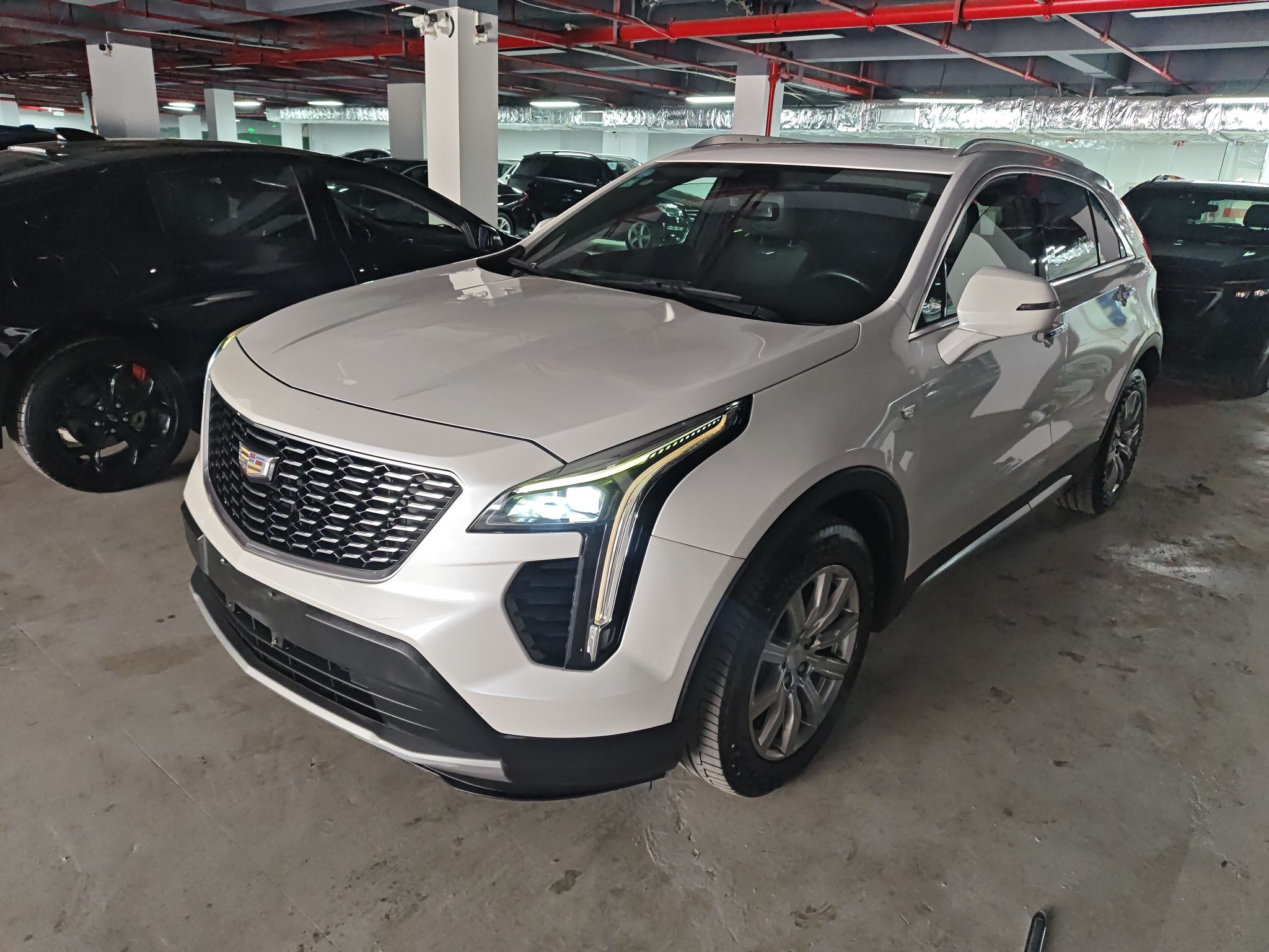 تحت مقدمة السيارة