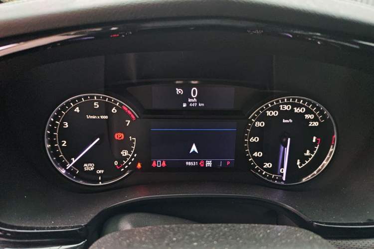 Used Cadillac XT5 2021 28T Four-Wheel Drive Luxury Version Instrument Cluster