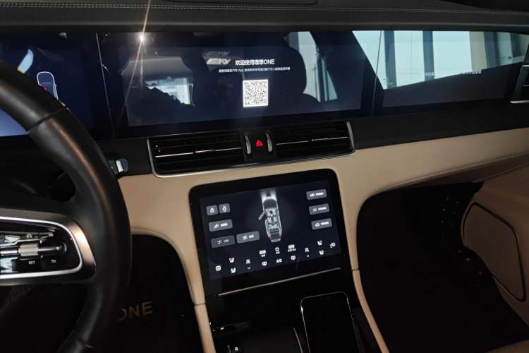 Used Li Auto ONE 2021 Extended-Range 6-Seater Version Audio And AC Panel