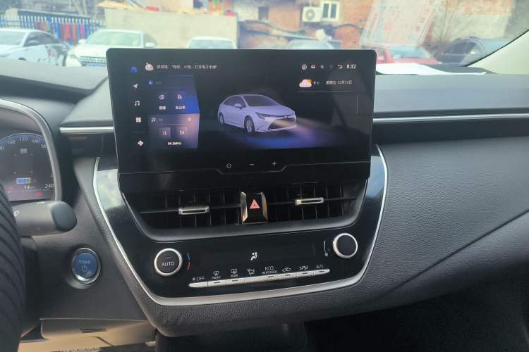 Used Toyota Levin 2023 Smart Electric Hybrid Dual-Engine 1.8L Sport Edition Audio And AC Panel