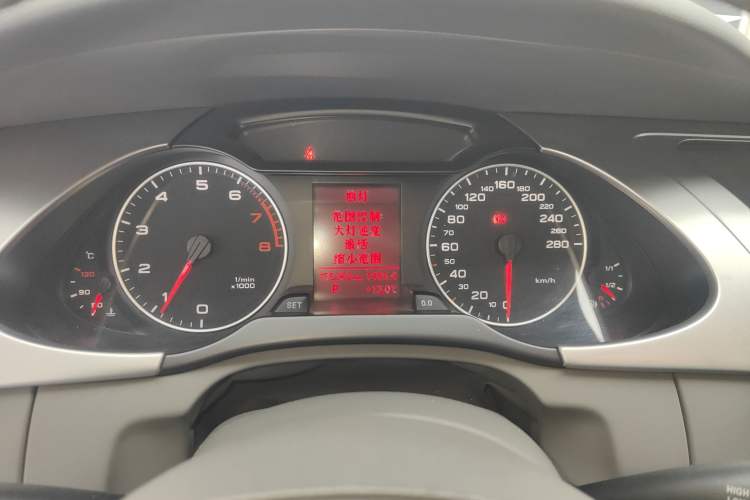 Used Audi A4L 2010 2.0 TFSI Comfort Edition Instrument Cluster