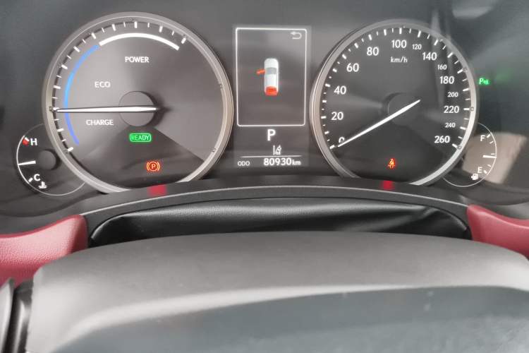 Used Lexus NX 2020 300h Front-Drive FENGSHANG Version China VI Standard Odometer Close Up