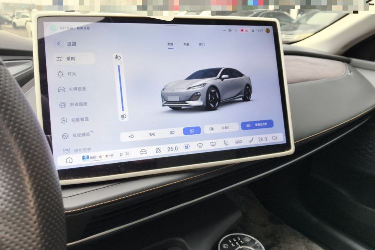 Used Deepal SL03 2022 1.5L 1200 Extended-Range Version Audio And AC Panel