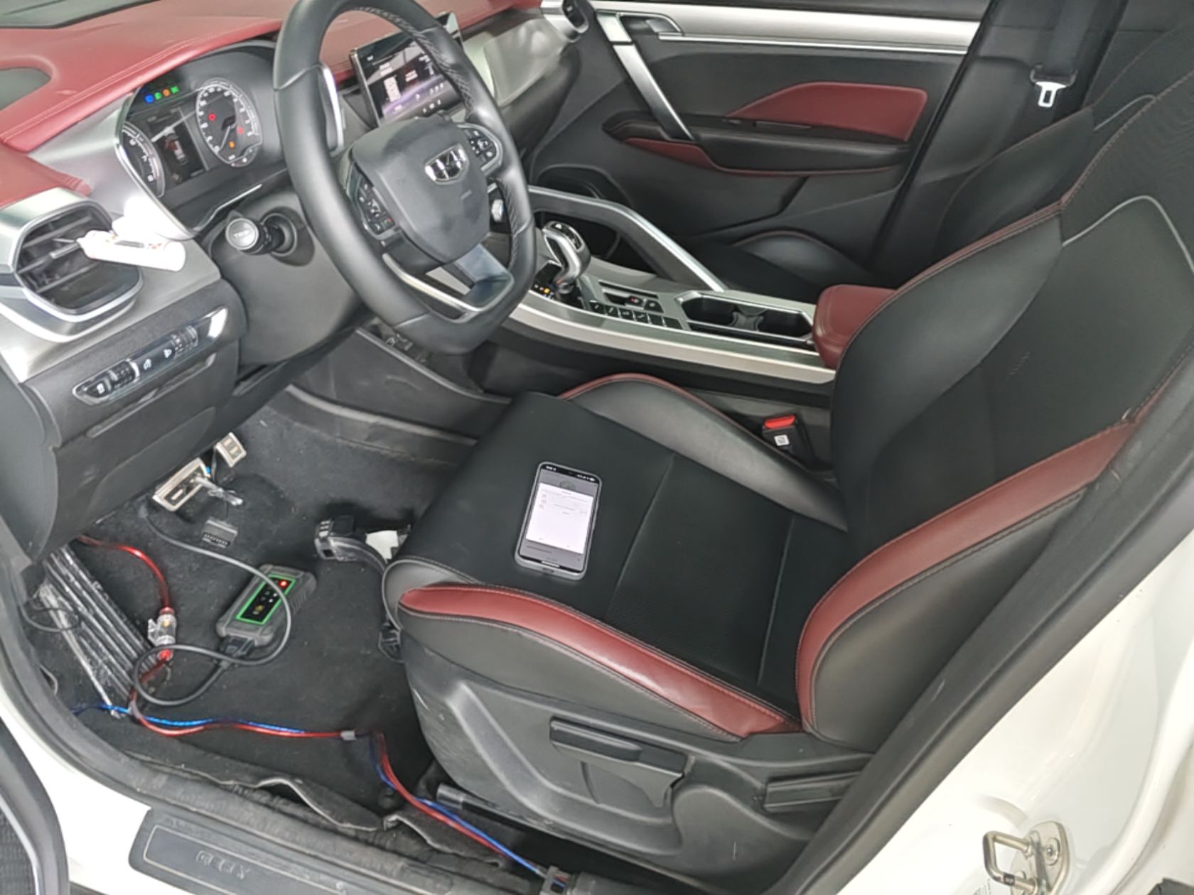 Avant de la voiture