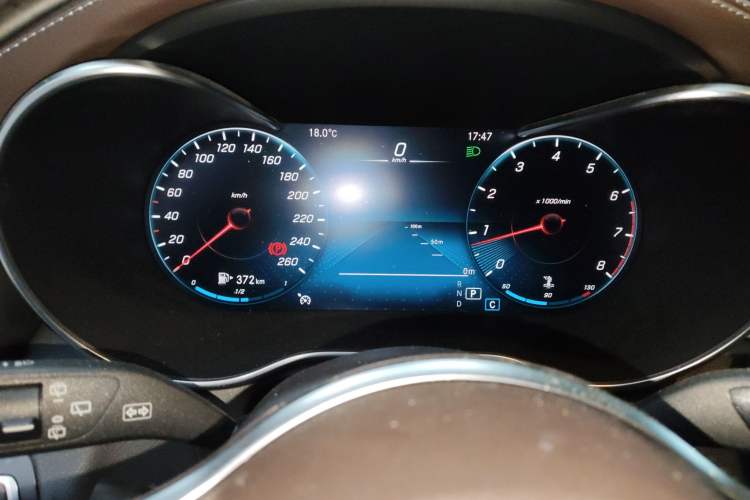 Used Mercedes-Benz GLC 2021 GLC 260 L 4MATIC Luxury Model Instrument Cluster