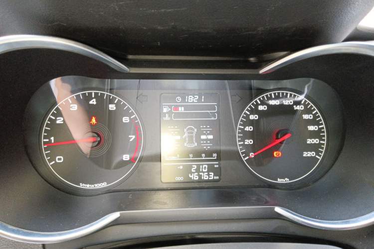 Used JETOUR X70 2018 1.5T Manual Comfort Edition Instrument Cluster
