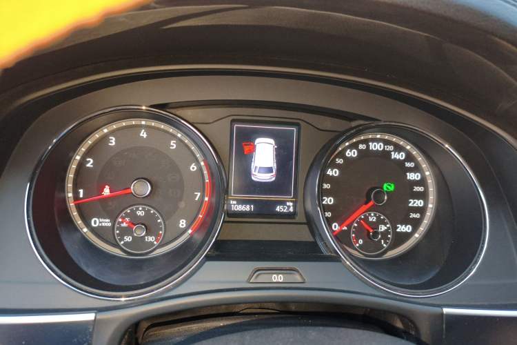 Used Volkswagen Teramont 2019 380TSI Four-Wheel Drive Luxury Version China V Standard Instrument Cluster