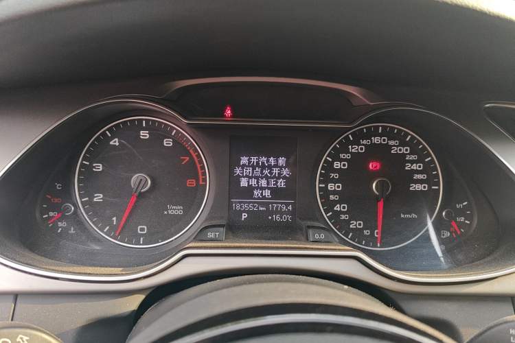 Used Audi A4L 2013 35 TFSI Automatic Standard Model Instrument Cluster