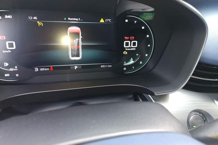 Used Roewe iMAX8 2022 400TGI Celebration Edition Odometer Close Up