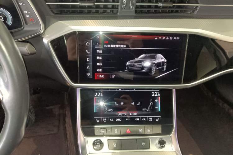 Used Audi A6L 2022 45 TFSI quattro Prestige Elegant Edition Audio And AC Panel